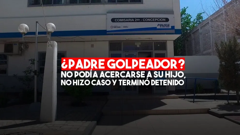 Lo detuvieron por romper una perimetral y acercarse a su hijo