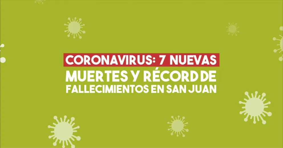 Coronavirus: confirman 7 nuevas muertes y ya son 137 en San Juan