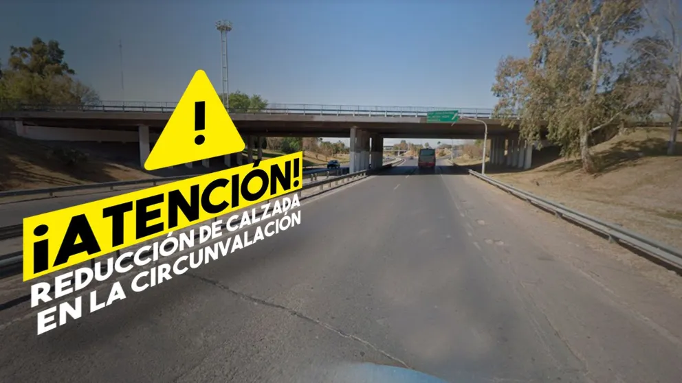 Reducirán el tránsito en la Circunvalación durante la siesta