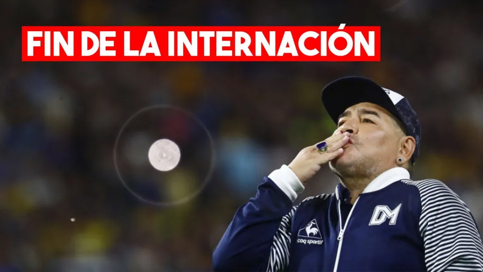 Diego Maradona ya recibió el alta