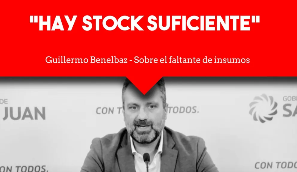 Guillermo Benelbaz aseguró que no hay faltantes de insumos en ningún centro de salud