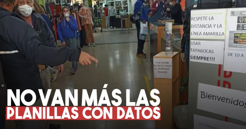 Ya no será necesario utilizar el registro de clientes en comercios