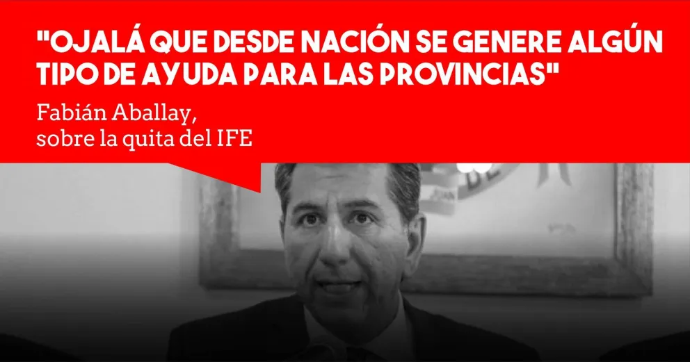 Aballay habló sobre la suspensión del IFE