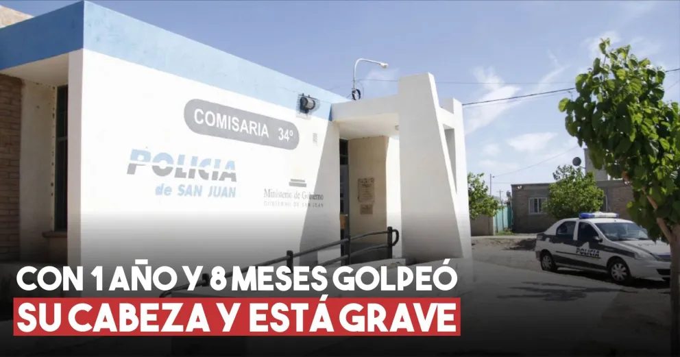 Un niño de casi 2 años se cayó de la cama y está grave