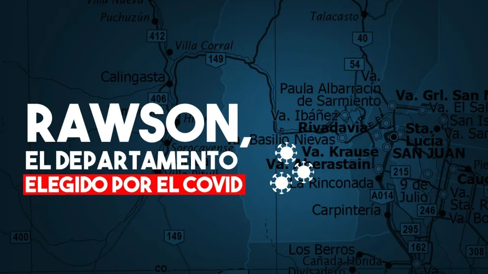 Rawson se convirtió en el departamento con más casos de Covid
