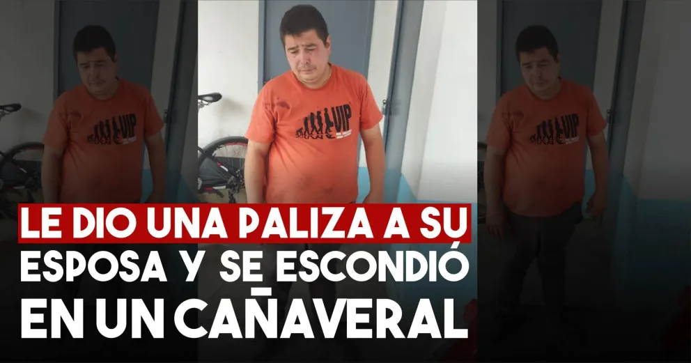 Caucete: golpeó a su esposa, escapó y fue detenido