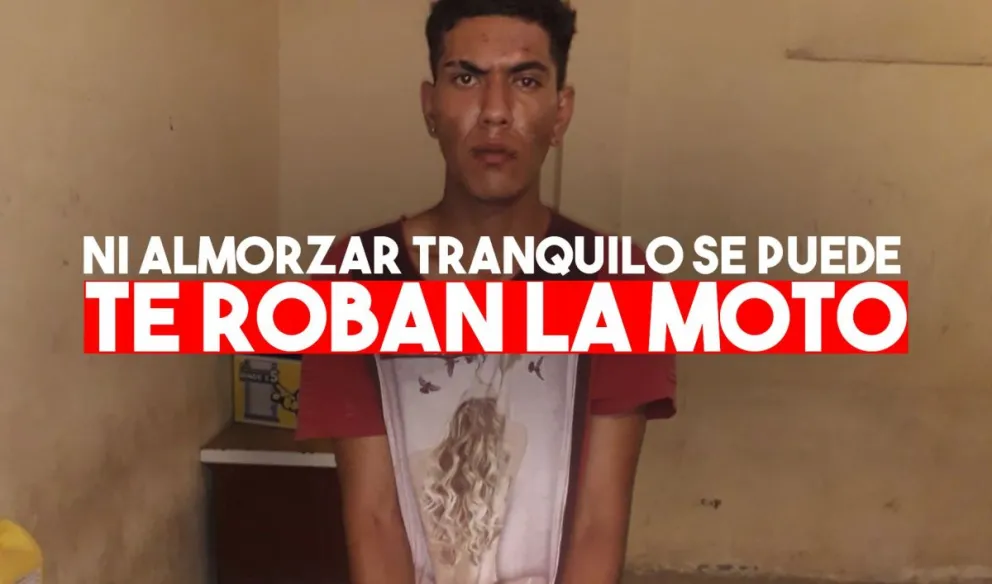 Rawson: detienen a un joven de 19 años que robó una moto