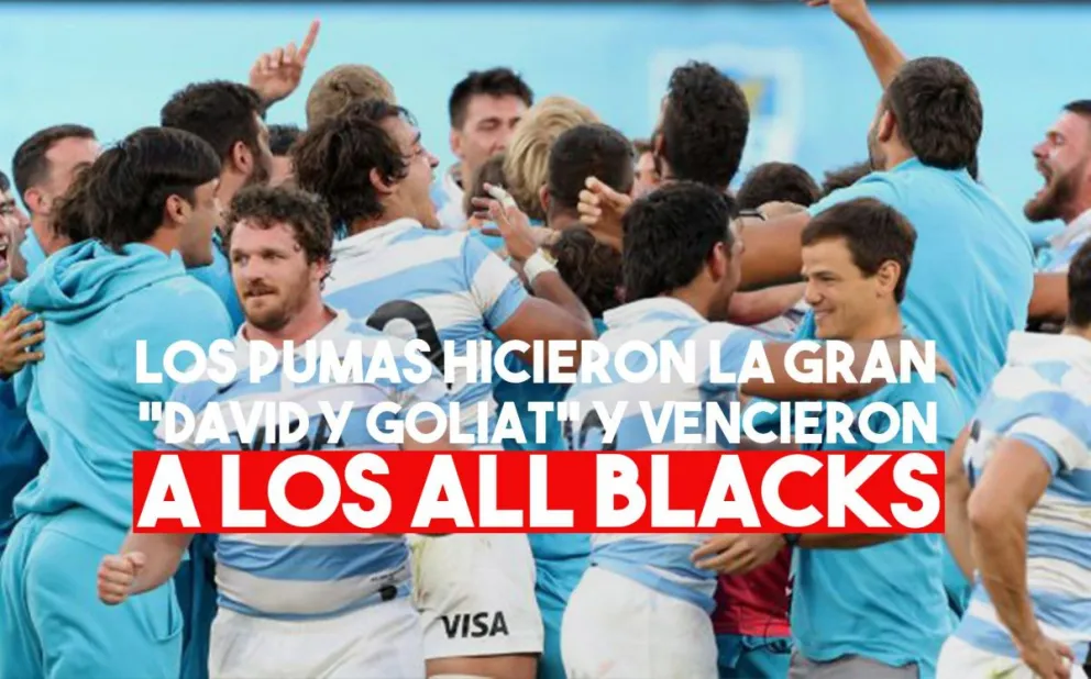 Histórico: los Pumas derrotaron por primera vez a los All Blacks