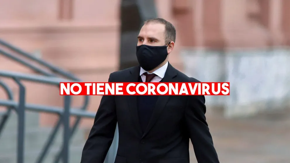 El ministro de Economía Martín Guzmán dio negativo en el hisopado de coronavirus