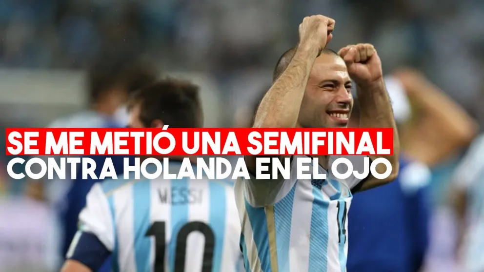 Javier Mascherano anunció su retiro