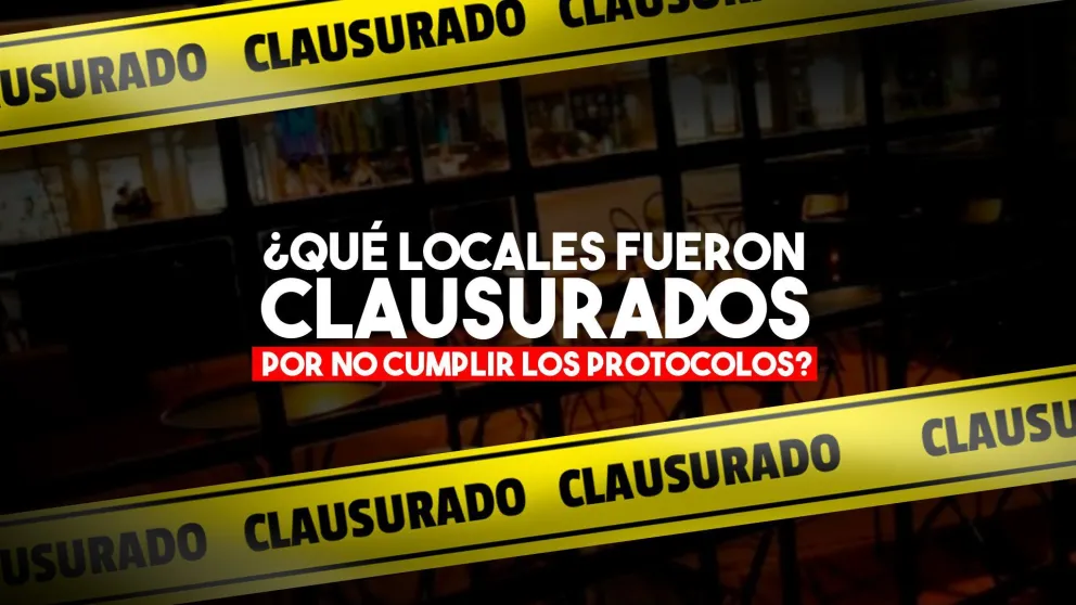 En un fin de semana clausuraron 9 locales