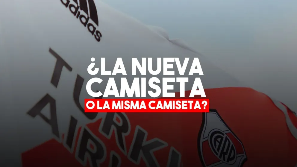 River presentó su "nueva" camiseta, casi igual a la anterior