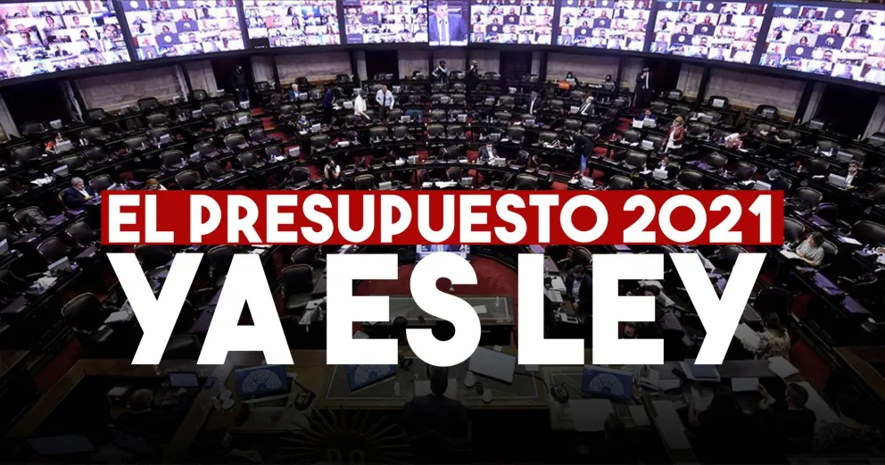 Presupuesto 2021: La Cámara de Diputados aprobó el proyecto y lo convirtió en ley