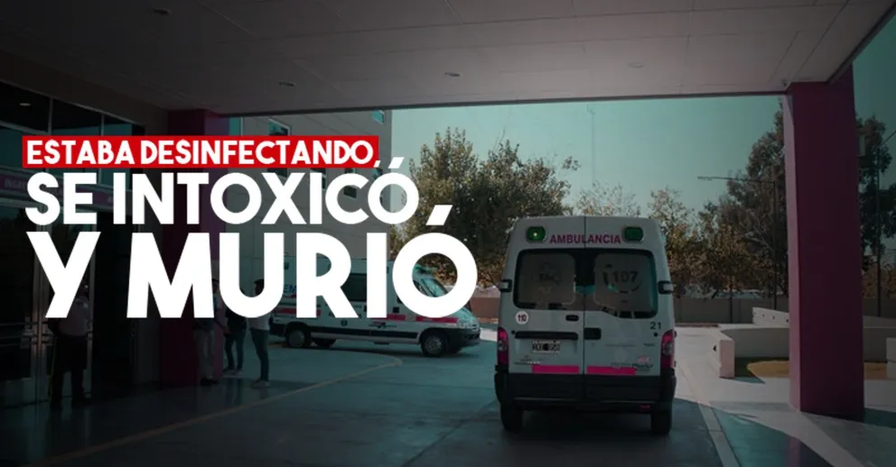 Un hombre murió al intoxicarse cuando desinfectaba una casa