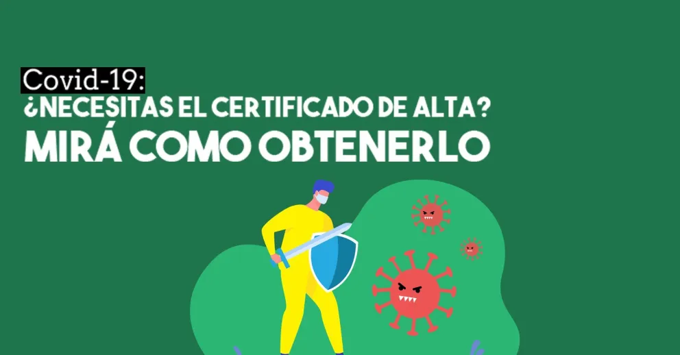 Cómo obtener el certificado de alta de aislamiento de Covid