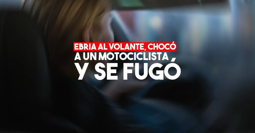 Chocó, se dio a la fuga y la detuvieron: la alcoholemia le dio 1.36°