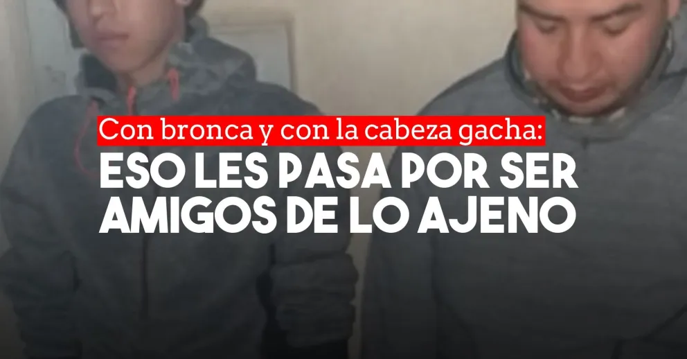 Abrían autos para robar y terminaron detenidos