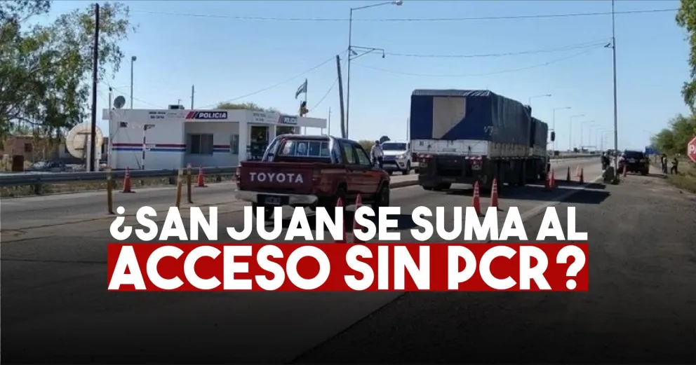 Buscan eliminar el pedido de PCR para ingresar a San Juan