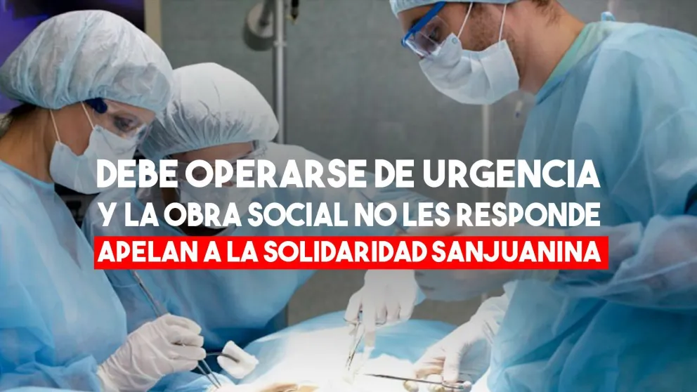 Buscan fondos para que un sanjuanino pueda extirparse un tumor