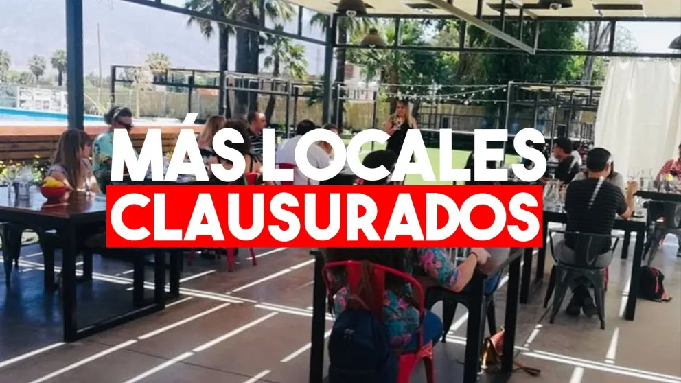 Clausuraron locales por incumplimiento de las normas covid-19