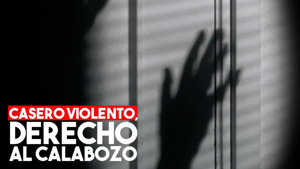 El casero de una escuela golpeó a su mujer y quedó detenido