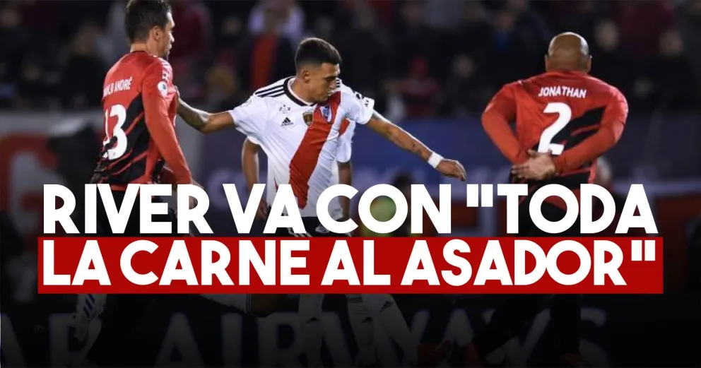 River, con Sosa y sin Rojas para jugar con Paranaense