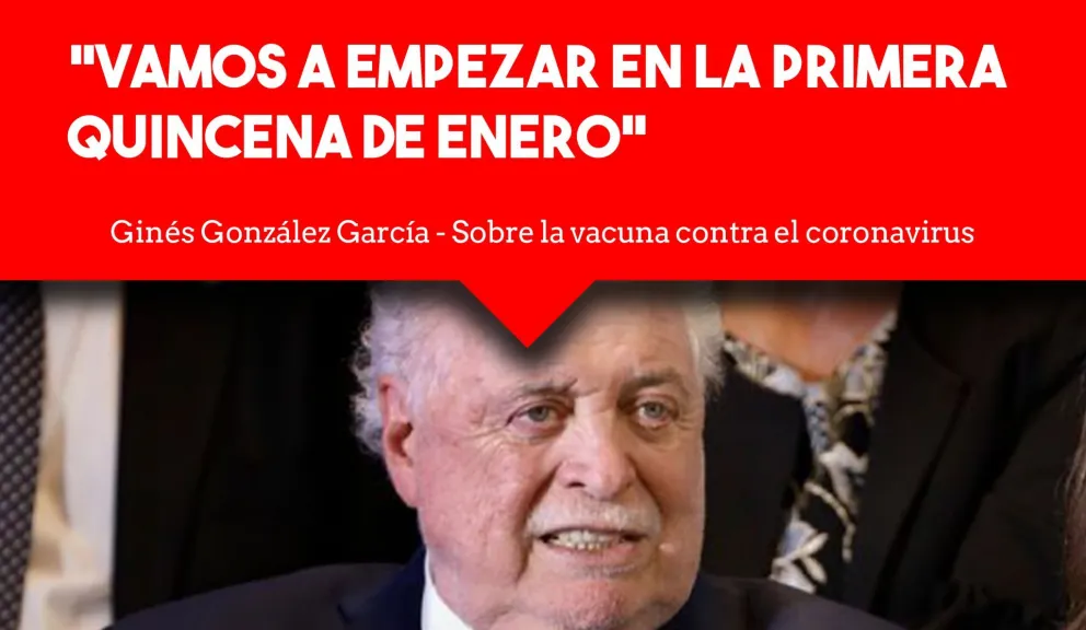 Vacunas para 12 millones de personas y una nueva fecha estimativa