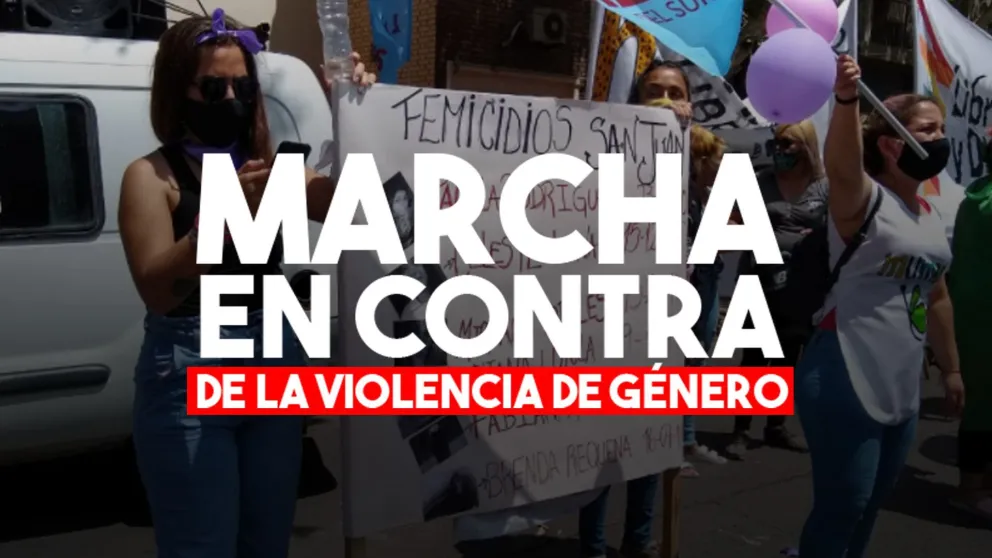 Las mujeres marcharon en contra de violencia de género