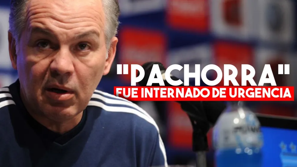 Internaron de urgencia a Alejandro Sabella