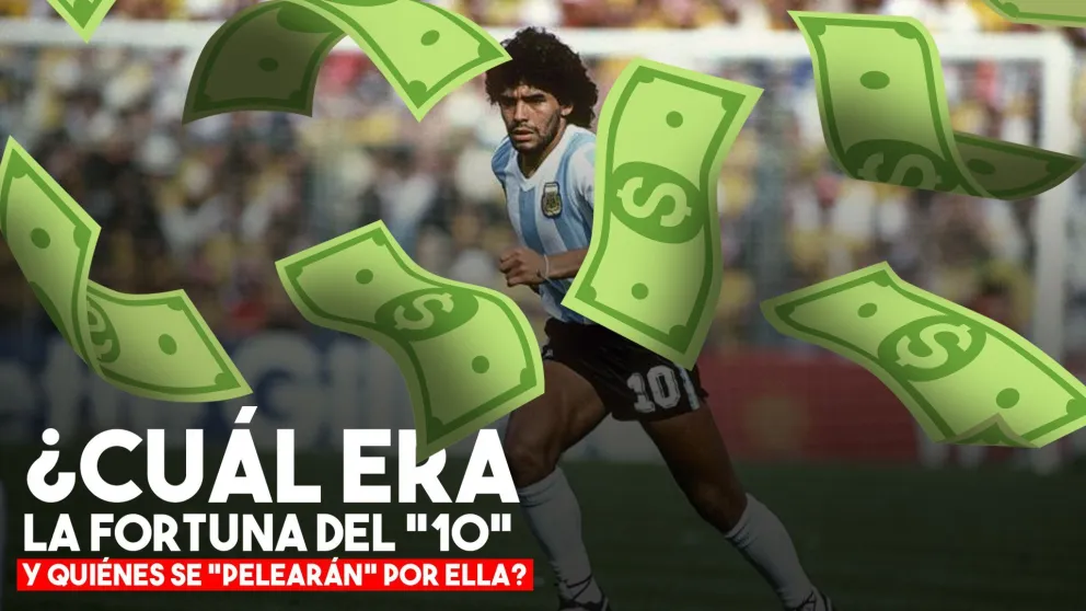 ¿Cuál es la fortuna de Diego Maradona y quién serían sus herederos?