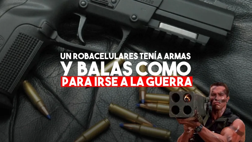 Lo fueron a detener por robar un celular y hallaron varias "sorpresas"
