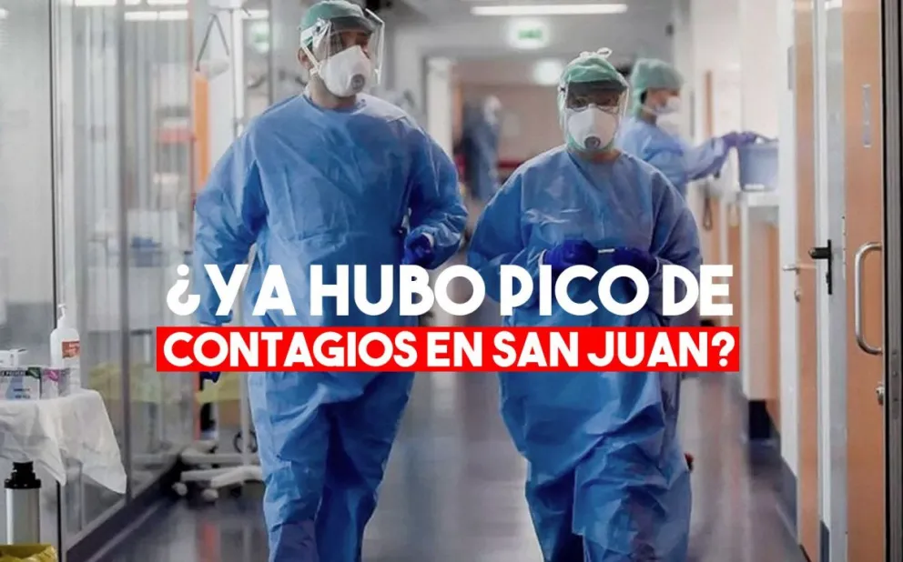Advierten que ya se produjo un pico de contagios en San Juan