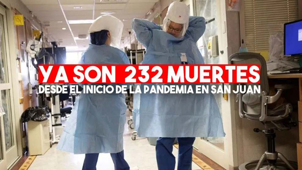 Cuatro nuevos decesos a causa del COVID-19 en San juan
