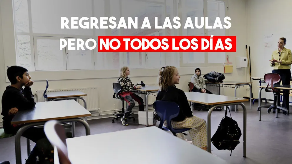 En 2021 los alumnos vuelven a las aulas