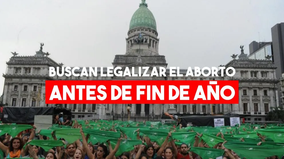 La ley del Aborto se trataría en diciembre