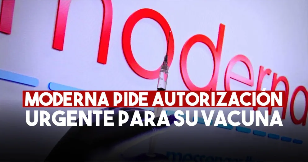 Moderna pide autorización de emergencia para su vacuna contra el Covid-19
