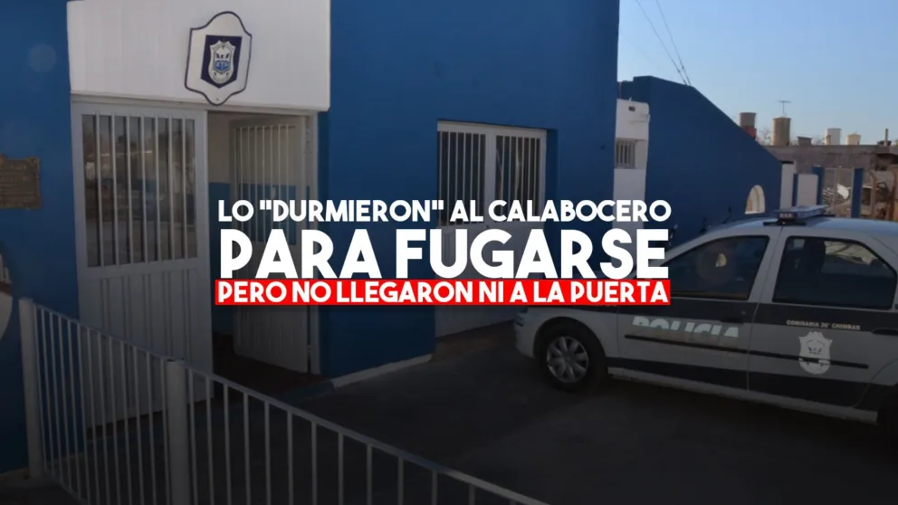 Golpearon al calabocero para darse a la fuga
