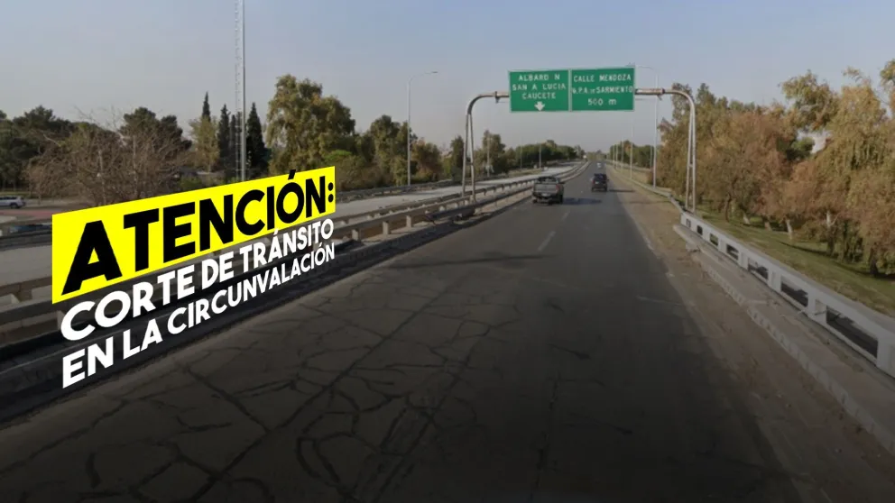 Tránsito interrumpido en Avenida Circunvalación