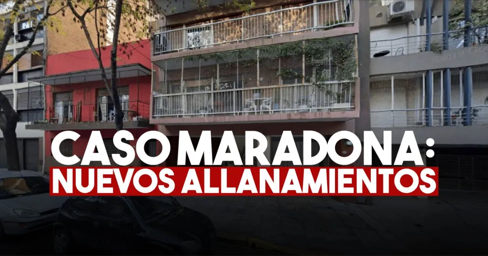 Muerte de Diego Maradona: allanaron el consultorio y domicilio de su psiquiatra