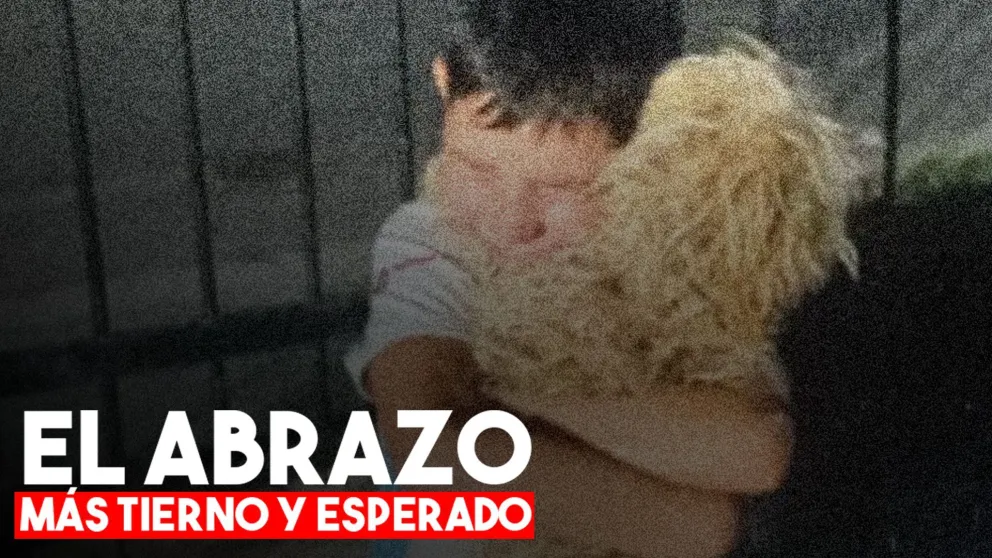 Lautaro se reencontró con su compañera Canela