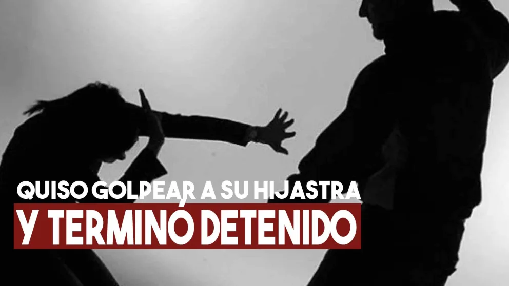 Violento fue detenido tras violar perimetral y querer golpear a su hijastra