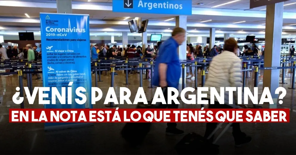 Coronavirus: los nuevos requisitos para ingresar a la Argentina
