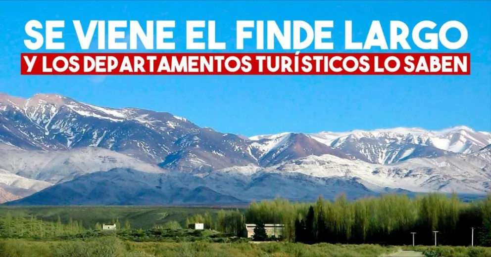 Ocupación plena en departamentos turísticos  por el fin de semana largo
