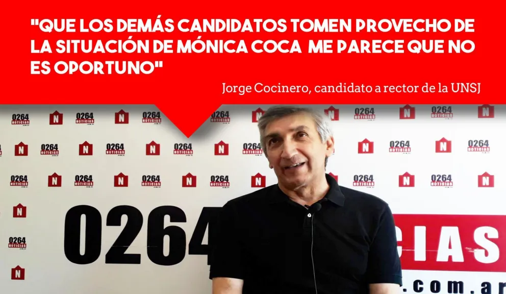 Jorge Cocinero acusó a otros candidatos de tomar provecho de la salud de Mónica Coca