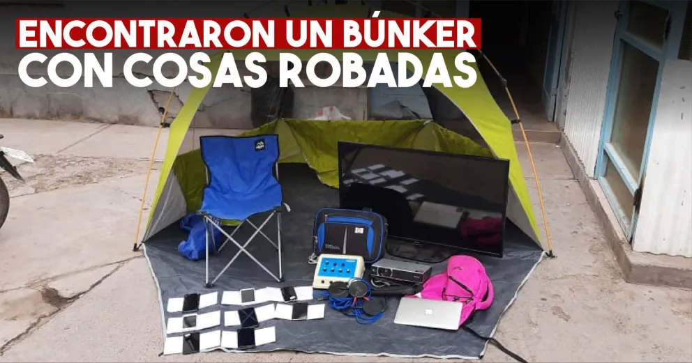 Tras un allanamiento, secuestraron gran cantidad de celulares, electrodomésticos y una bicicleta