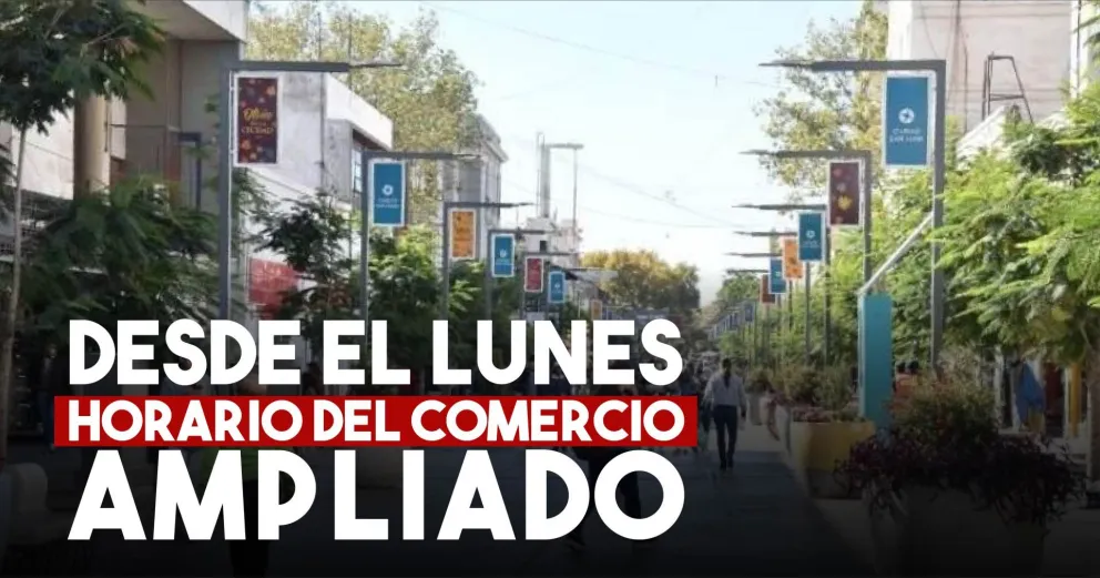 El comercio amplía su franja horaria para la actividad comercial