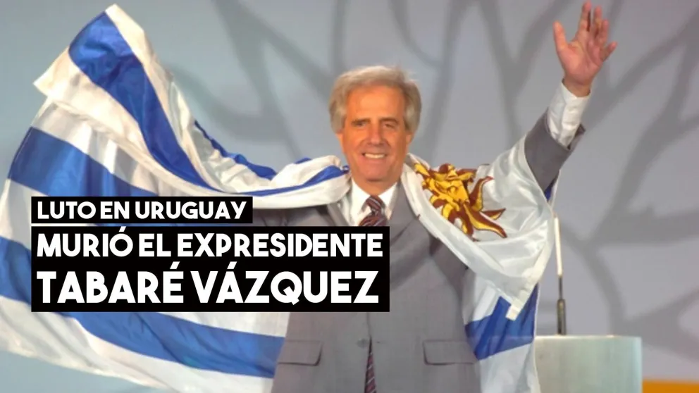 Muerte: Uruguay despide a Tabaré Vázquez