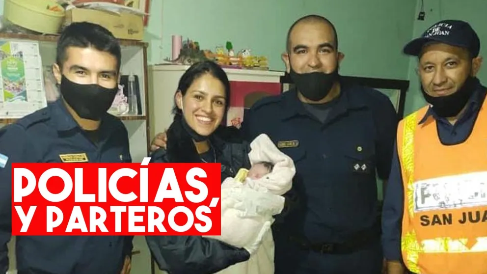 Policías ayudaron a traer al mundo a una bebé
