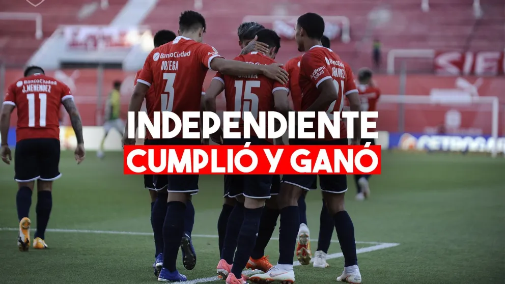Independiente le ganó a Defensa y Justicia en la última fecha de la Zona 2
