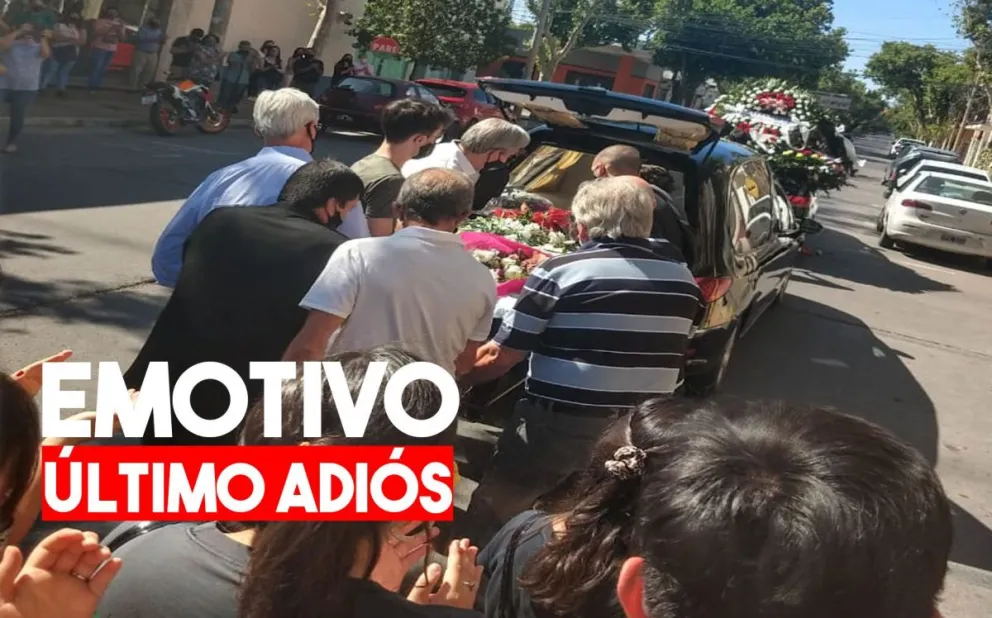 Cientos de personas despidieron a Mónica Coca